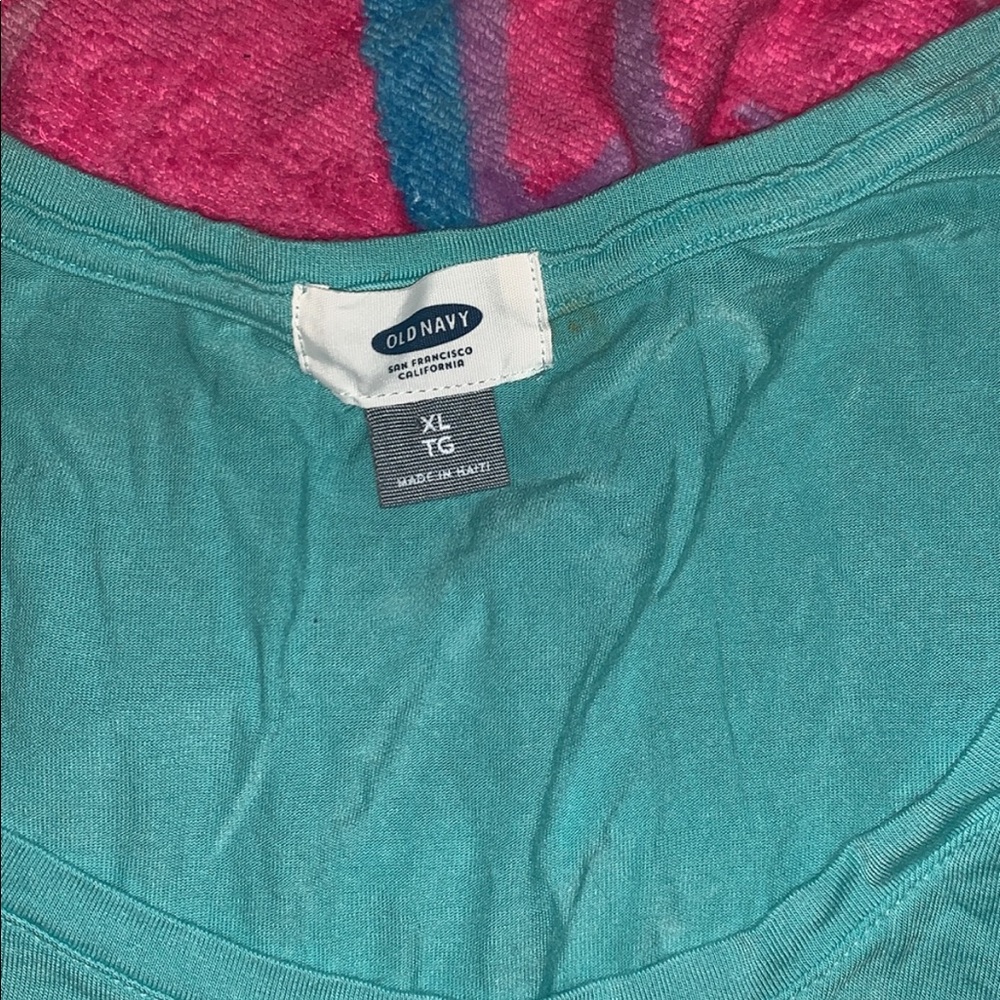 Blue long shirt
